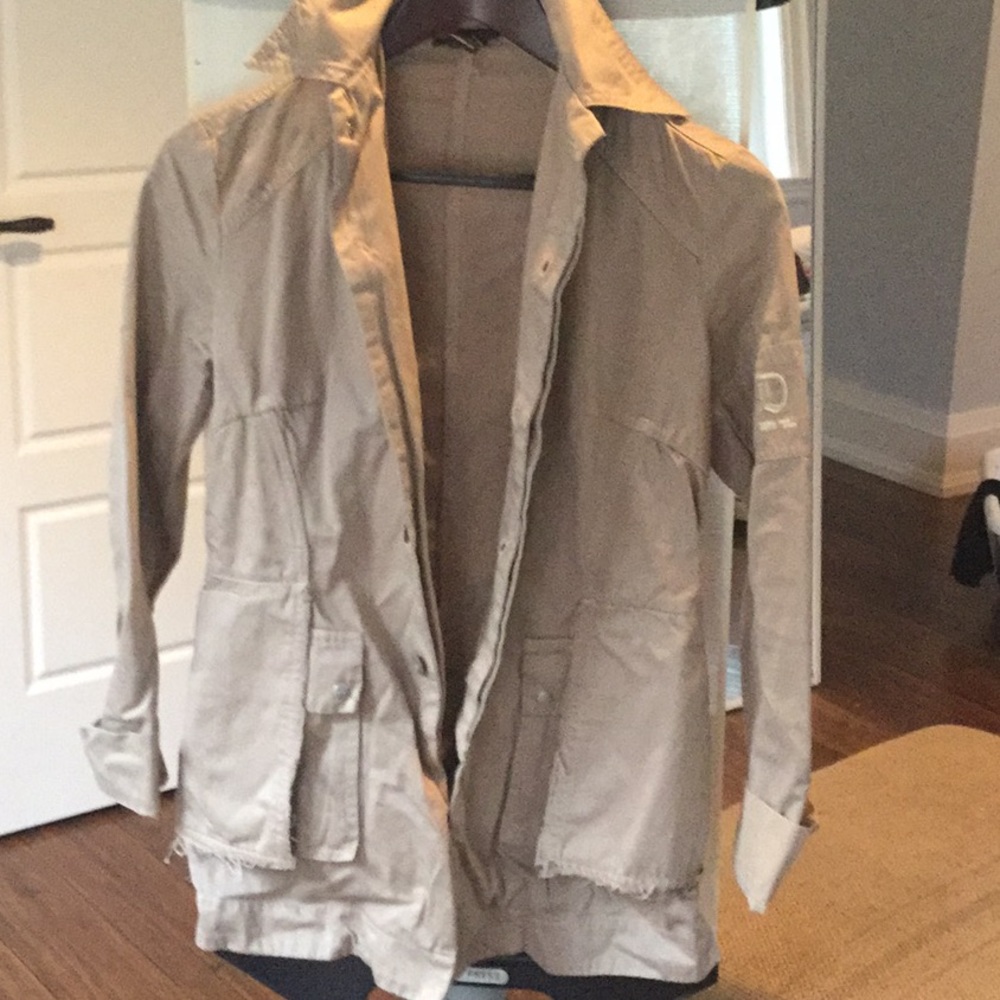 Diesel utility jacket. Beige. Great condition